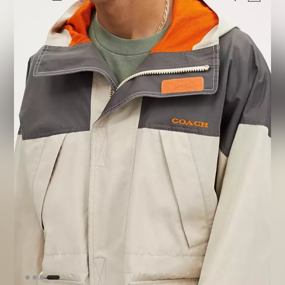 Coach Color Block Functional Medium Weight Jacket… - image 4